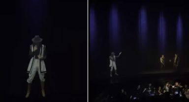 Cem Karaca Filminin Galasında Hologram Teknolojisiyle Konser Verdi