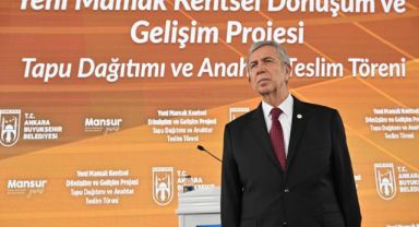 ANKARA MAMAK KENTSEL DÖNÜŞÜM VE GELİŞİM PROJESİ'NDE TAPU SEVİNCİ