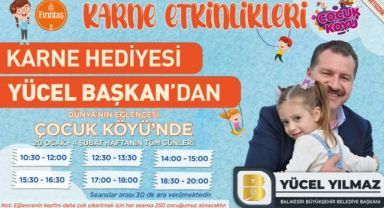 Çocuklar, tatilin tadını Balıkesir Büyükşehir’in etkinliklerinde çıkaracak