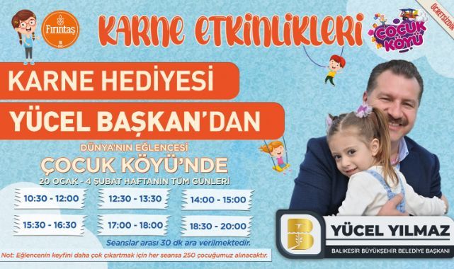 Çocuklar, tatilin tadını Balıkesir Büyükşehir’in etkinliklerinde çıkaracak