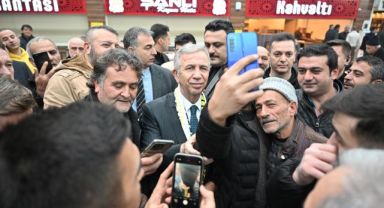 MANSUR YAVAŞ KAMYONCU VE NAKLİYECİ ESNAFLARLA BULUŞTU