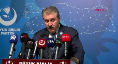 Mustafa Destici paylaşımını savundu Hepiniz bir aradaydınız