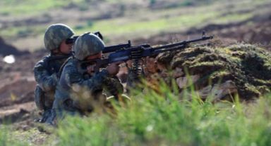 Suriye'nin kuzeyinde saldırı girişiminde bulunan 7 terörist etkisiz hale getirildi