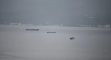 Marmara Denizi'nde Kargo Gemisi Battı