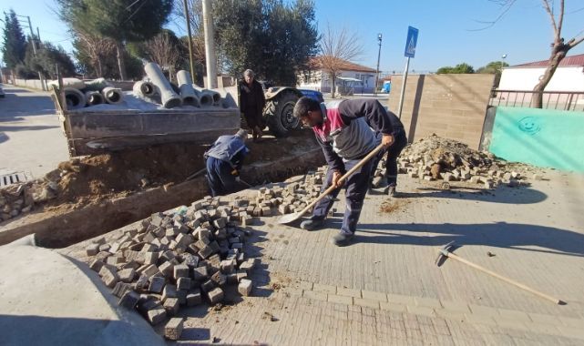 GERMENCİK BELEDİYESİ'NDEN YOL HAMLESİ