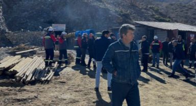 Elazığ'da Maden Ocağında Göçük