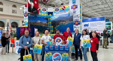 Kemer Belediyesi Moskova Dalış Fuarında 
