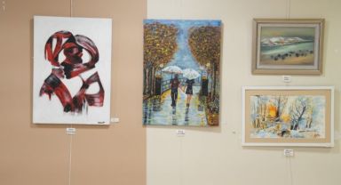 ‘Kırmızı 10’ Adlı Karma Resim Sergisi Kartal’da Açıldı