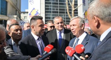 MANSUR YAVAŞ TAKSİ, DOLMUŞ VE ÇİÇEKÇİ ESNAFIYLA BULUŞTU