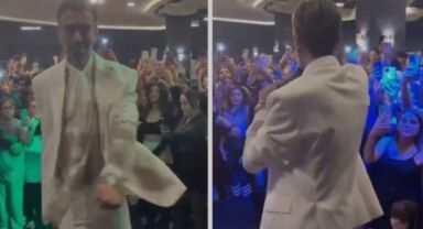 Sahneye çıktığı kadınlar matinesinde sadece kendisi eğlenen Kemal Doğulu alay konusu oldu 