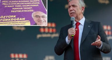 Ankara Büyükşehir Belediye Başkanı Yavaş, sahte seçim afişlerine tepki gösterdi