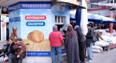 AYDIN BÜYÜKŞEHİR BELEDİYESİ’NDEN 7,5 LİRAYA RAMAZAN PİDESİ