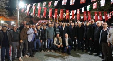 BAŞKAN KIVRAK’TAN ÇİNE AKÇAOVA’DA MİTİNG GİBİ ZİYARET