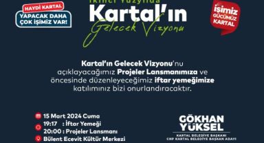 Başkan Yüksel Cumhuriyet’in İkinci Yüzyılında Kartal’ın Gelecek Vizyonunu Açıklayacak