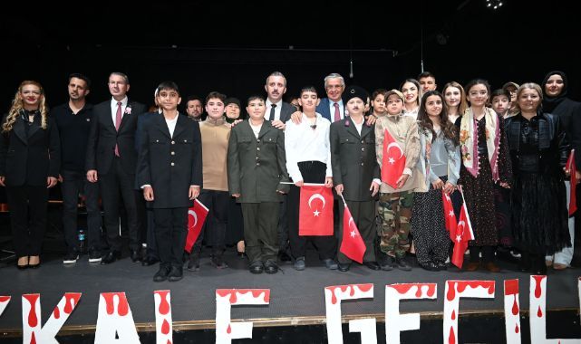 Çanakkale Deniz Zaferi’nin 109’ncu yıl dönümü dolayısıyla Kemer’de tören düzenlendi.