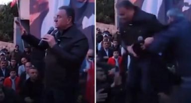 Hatay'da Lütfü Savaş'a saldırı