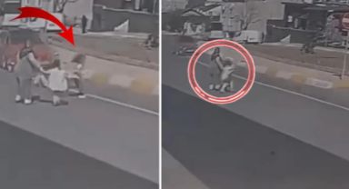 5 yaşındaki Çocuğa Çarparak Havaya Savuran Sürücü Olay Yerinden Kaçtı
