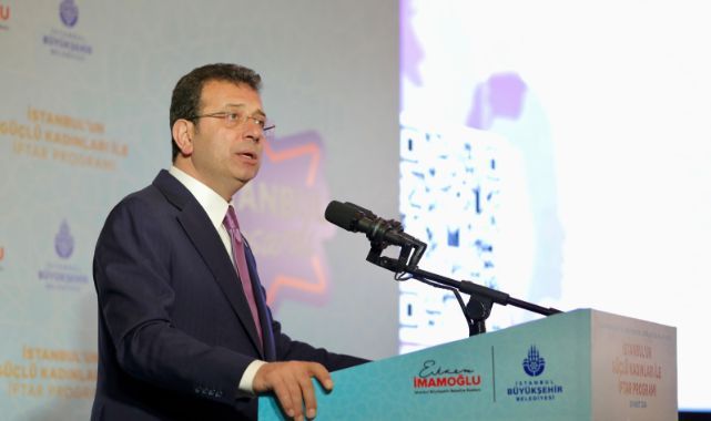 ‘KADIN İŞ GÜCÜ İFTARI’NDA KONUŞTU