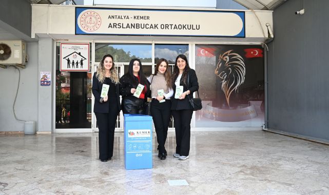 Kemer Belediyesi’nden okullarda ‘Sıfır Atık’ eğitimi