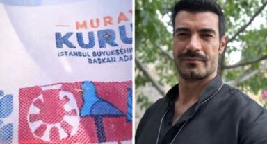 Murat Ünalmış, evine bırakılan seçim torbasını çöpe attı