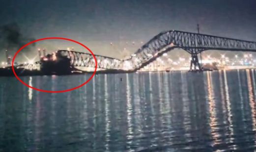 Simpsonlar yine mi bildi? Filmdeki görüntünün Baltimore köprüsüne ait olduğu iddia edildi