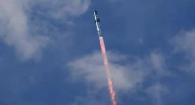 SpaceX starship roketi, Teksas'tan üçüncü test için fırlatıldı