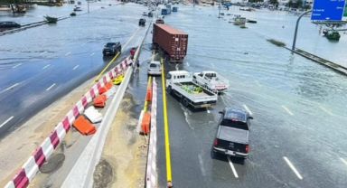 21 kişinin hayatını kaybettiği sel faciasının arkasından BAE'nin parmağı çıktı