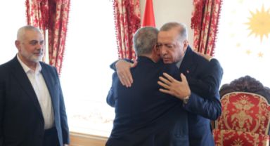 Cumhurbaşkanı Erdoğan'ın Hamas lideri Heniyye ile görüşmesine ilişkin İsrailli bakandan hadsiz paylaşım