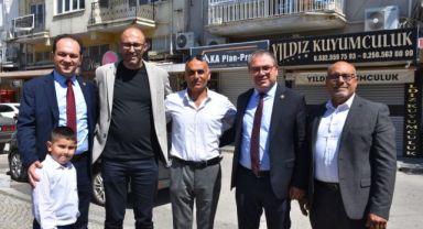 Germencik Belediye Başkanı Burak Zencirci’den bayram ziyaretleri