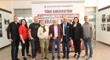 YEŞİLÇAM'IN USTA OYUNCUSU AHMET MEKİN, KÜÇÜKÇEKMECE’DE 