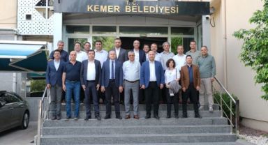 ASAT’tan Kemer Belediye Başkanı Necati Topaloğlu’na hayırlı olsun ziyareti