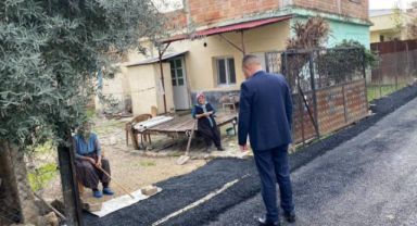 İmamoğlu Belediye Başkanı KARAKÖSE Asfalt Çalışmasını Yerinde İnceledi