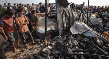 İsrail Saldırısında Masum Siviller Yanarak Can Verirken ABD'den Sessizlik