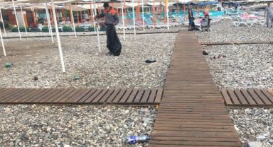 Kemer Belediyesi, Temizlik Çalışmalarıyla İlçeyi Güzelleştiriyor