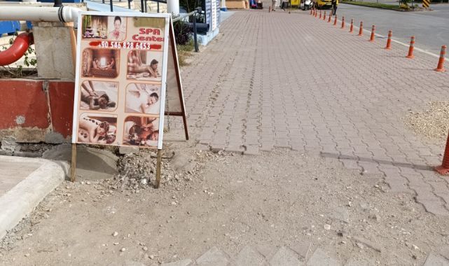 Kemer’de altyapı çalışmaları