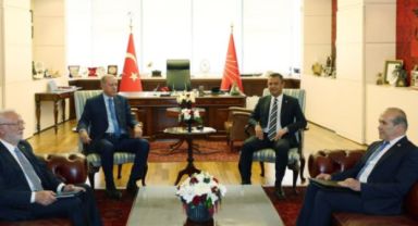 Erdoğan ve Özel'in Tarihi Görüşmesinde İkram ve Konular