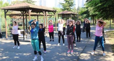 KÜÇÜKÇEKMECE’DE SABAH SPORLARINA BÜYÜK İLGİ