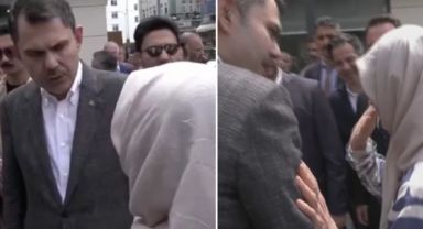 Bakan Kurum'dan Yaşlı Kadına Alışveriş Kartı Teklifi: 