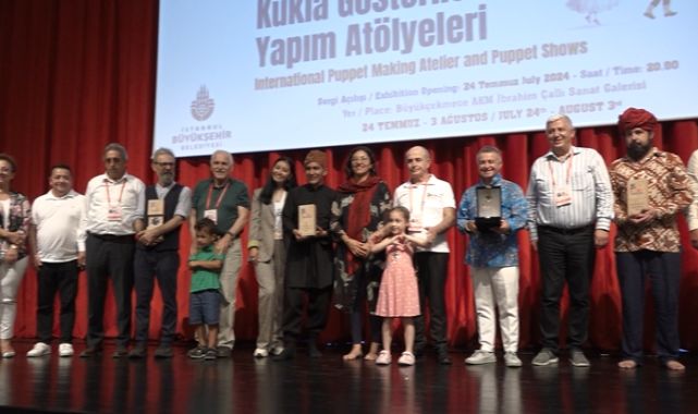 Büyükçekmece Kültür ve Sanat Festivali kapsamında 16 farklı ülkeden 85 kuklanın yer aldığı sergi açıldı