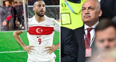 Cenk Tosun, TFF Başkanı Mehmet Büyükekşi'nin Elini Sıkmamasıyla İlgili Açıklamalarda Bulundu