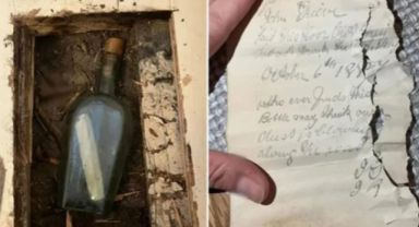 Dünyanın En Eski Şişe Mesajı, 150 Yıl Sonra Kıyıya Vurdu