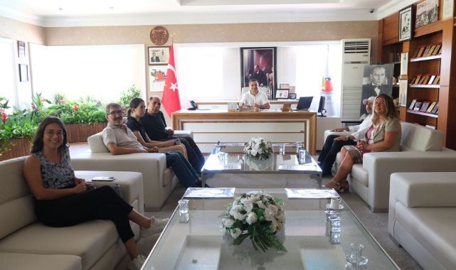 Kemer Belediye Başkan Vekili Ali Akar’a nezaket ziyareti