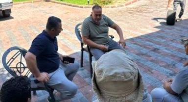 Kemer Belediye Başkan Vekili Ali Akar görevli personeli ziyaret etti