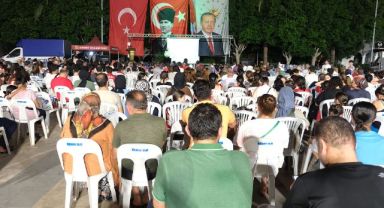 Kemer’de 15 Temmuz şehitleri anıldı