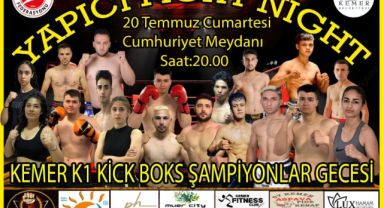 Kemer’de Kick Boks heyecanı 