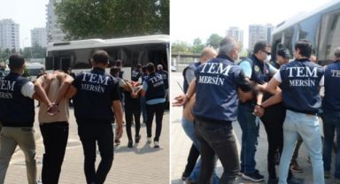 Mersin'de Terör Propagandası Skandalı: 10 Şüpheli Tutuklandı