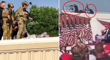 Trump'a Suikast Girişimi: Saldırgan Çatıda Keskin Nişancılar Tarafından Saniyeler İçinde Etkisiz Hale Getirildi