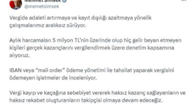 Yüksek Harcamalı Kişileri Vergi Denetimine Aldı