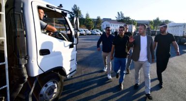 Bornova Belediye Başkanı Ömer Eşki’den çalışanlarla birlikte erken mesai