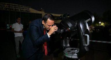 Bornova'da bilim ve gökyüzü buluşması